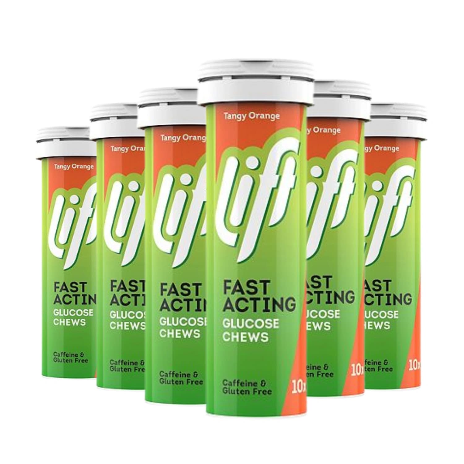 Lift fast acting glucose chews tube orange 10 pack (2)