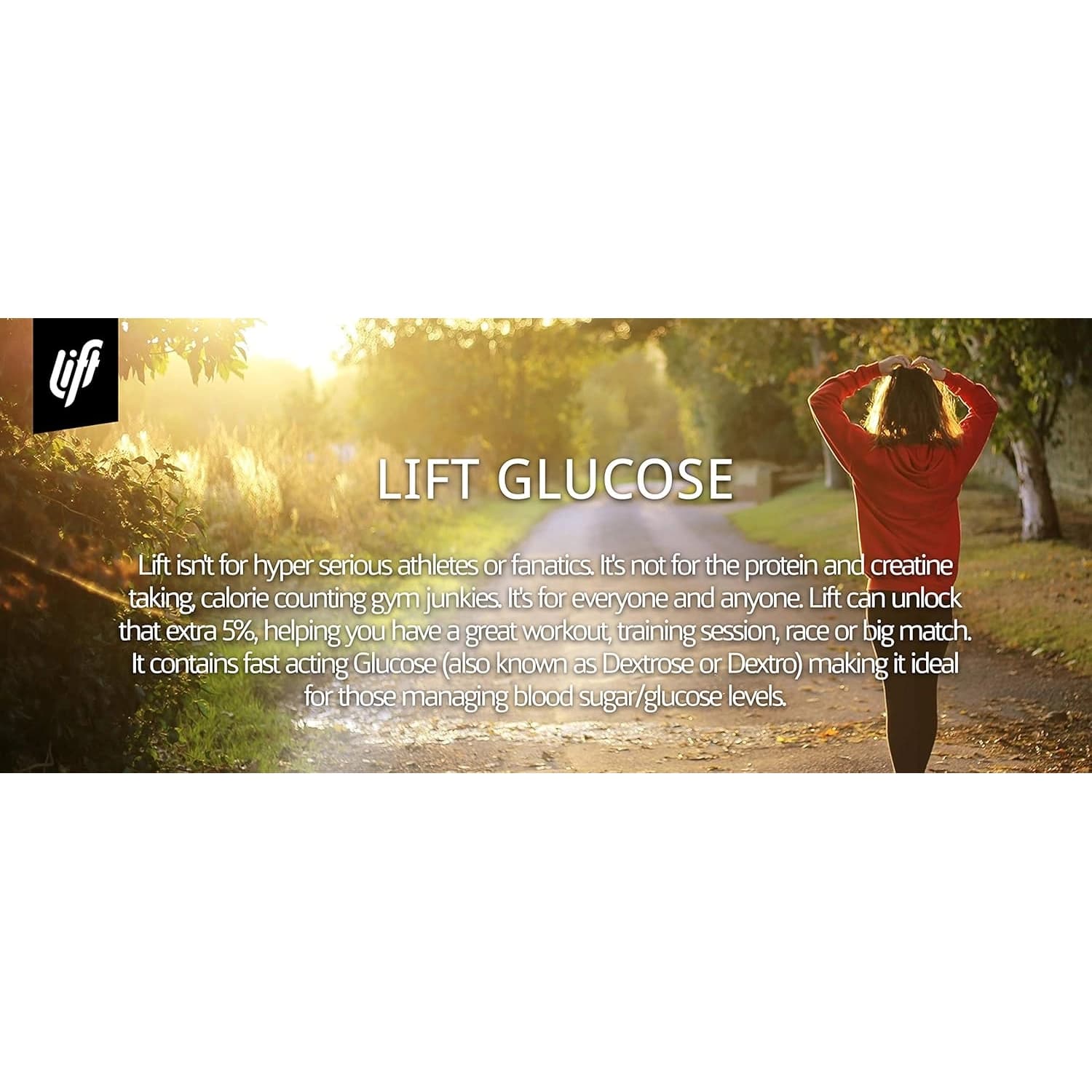 Lift glucose tablets tangy orange 10 tablets 4