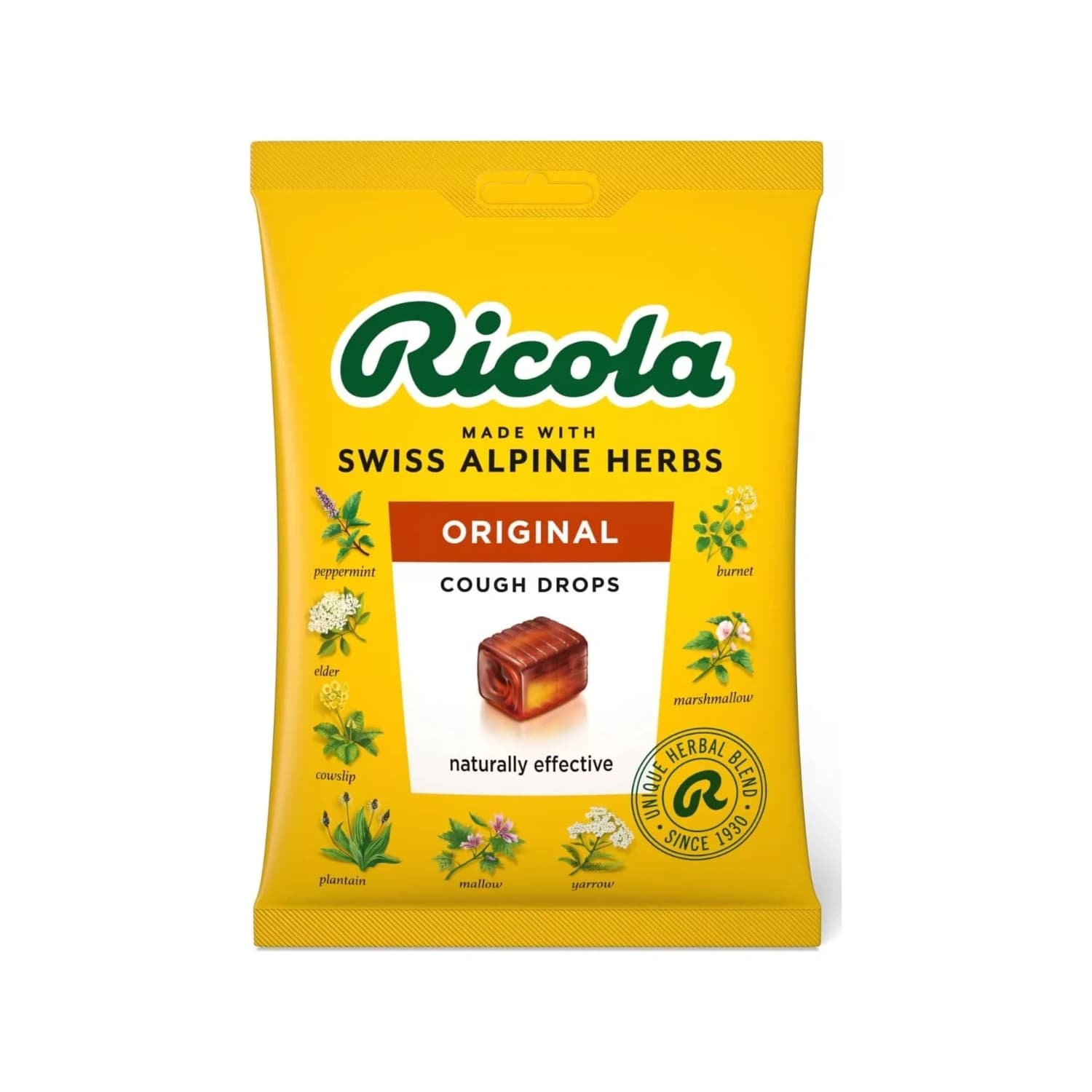 Ricola Soothe Clear Original Swiss Herb Lozenges 75g