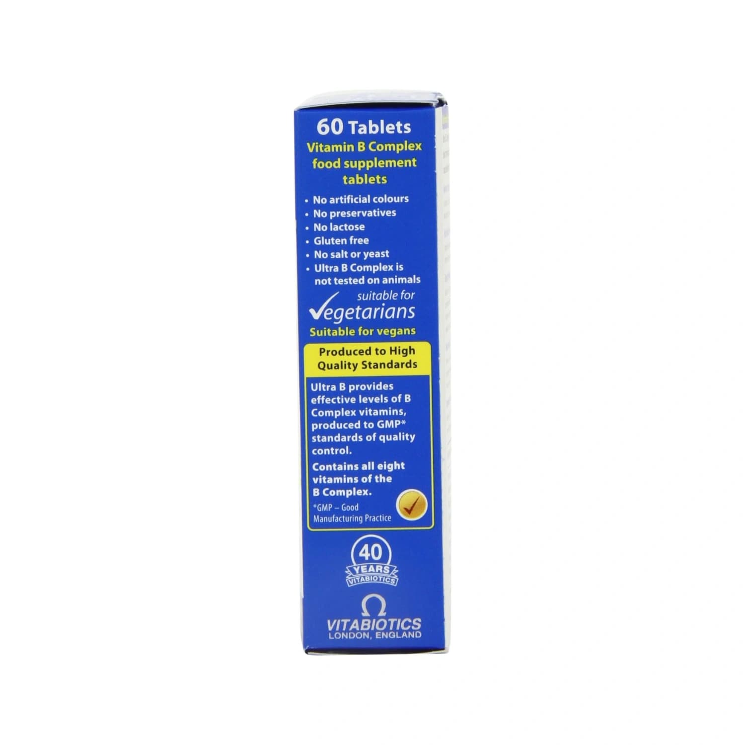 Vitabiotics ultra vitamin b complex 60 tablets 3