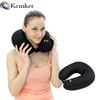 Picture of Kemket Massage Pillow Soft & Comfort With Double Button (on/off)  Vibrating Neck Pillow Massage For Stress and Tension Relief - Black
