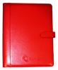 Picture of Kemket Notebook file folder/ Daily Notebook / Presentation Folder / Personal Notebook Case / Organiser with Notepad Conference Folder with Calculator / Notepad Business Card / Pen Holder (CT-811 Red)