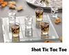 Picture of Tic Tac Toe Drinking Shot Glass Fun Set Puzzle/ XOXO-Gifts for Kids and Adults