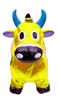Picture of Yellow Cow Hopper - (Inflatable Space Hopper, Jumping Cow, Ride-on Bouncy Animal)
