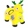 Picture of Kemket Deer Hopper Inflatable Space Hopper, Jumping Deer, Ride-on Bouncy Animal (Yellow)