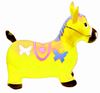 Picture of Yellow Horse Hopper - (Inflatable Space Hopper, Jumping Horse, Ride-on Bouncy Animal)