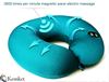 Picture of Kemket Massage Pillow Soft & Comfort With Double Button (on/off)  Vibrating Neck Pillow Massage For Stress and Tension Relief - Green