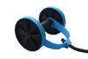 Picture of Kemket AB Wheels Roller With Double Stretch Elastic Abdominal Resistance Pull Rope-Blue