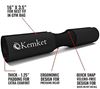 Picture of Kemket Barbell Squat Pad - Neck & Shoulder Protective Pad with Securing Straps 44cm*9cm - Support for Weight Lifting, Squats, Lunges & Hip Thrusts Black