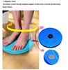 Picture of Kemket Waist Twister Disc Fitness Massage Round With Hand Ropes And Without Ropes Foot Massager Stepper wriggled plate Blue