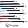Picture of Kemket Aluminum Alloy Baseball Bat Sports ideal for practice or matches & Official League Individual Baseball  - 32 inch Silver