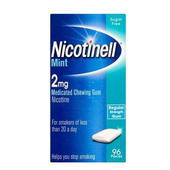Picture of Nicotinell Mint 2mg Chewing Gum 96 Pieces