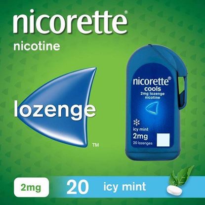Picture of Nicorette Cools 2mg 1 x 20 Lozenge