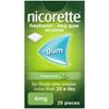 Picture of Nicorette Freshmint Chewing Gum, 4 mg, 25 Pieces (Stop Smoking Aid)
