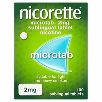 Picture of Nicorette Microtab, 2 mg, 100 Tablets