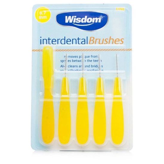 Picture of Wisdom Interdental Brush Yellow