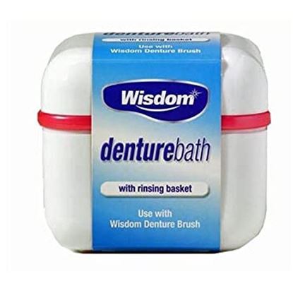Picture of Wisdom Denture Bath With Rinsing Basket