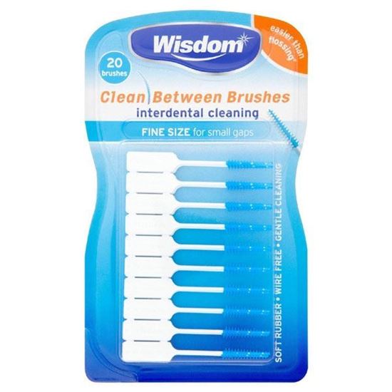 Picture of Wisdom Clean Between Interdental Brushes x 20 Brushes