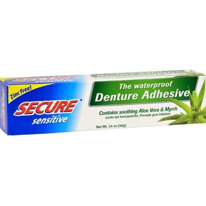 Picture of SECURE DENTURE SENSITIVE ADHESIVE CRM 40g