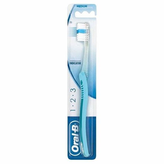 Picture of Oral-B Indicator 35 Toothbrush, Short Head, Medium