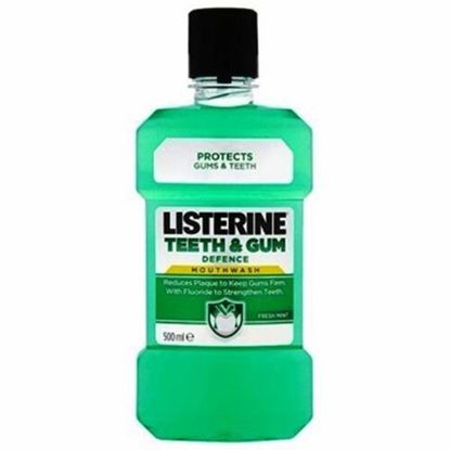 Picture of Listerine Teeth & Gum Defense Freshmint Mouthwash 500ml
