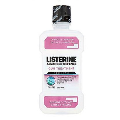 Picture of Listerine Advanced Defence Gum Treatment Mouthwash 500ml Crisp Mint
