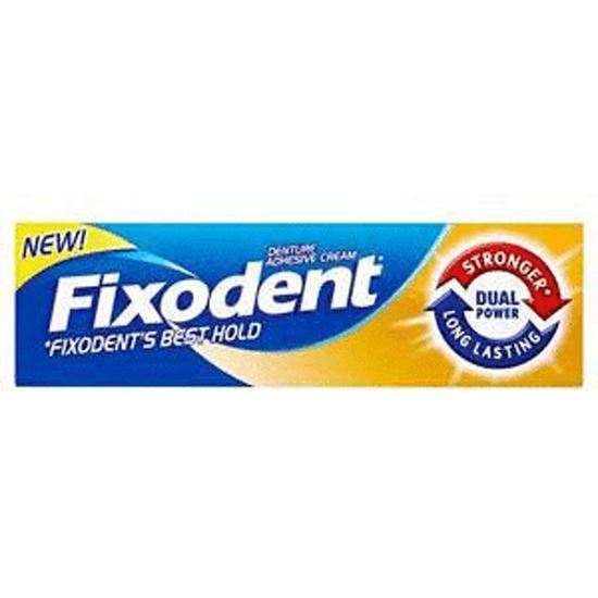 Picture of Fixodent Denture Adhesive Cream Dual Power 40g