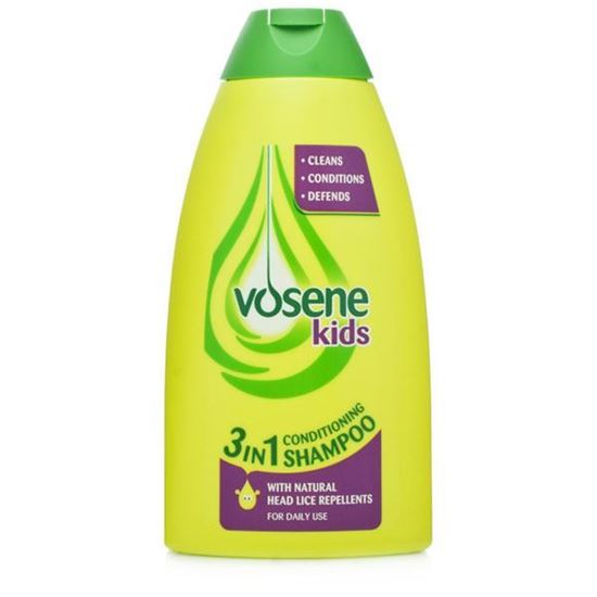 Picture of Vosene Kids 3 in 1 Conditioning Shampoo Head Lice Repellent 250ml