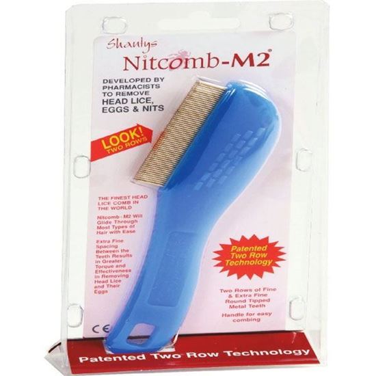 Picture of Shantys Nit Comb M2 Double Row Head Lice Comb