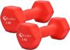 Picture of Neoprene Hand Dumbbells Weights (Pair) Fitness Home Gym Exercise Barbell 5kgs Home Gym Fitness Exercise workout training