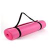 Picture of Kemket Exercise Non Slip Mat 10 mm With High Density Anti-Tear And Carrying Strap-Pink