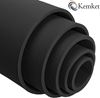 Picture of Kemket Yoga Exercise Fitness Workout Non Slip Mat 15 mm High Density Anti-Tear Exercise Mat with Carrying Strap - Black