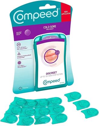 Picture of Compeed Cold Sore Discreet Healing Patch, 15 Patches