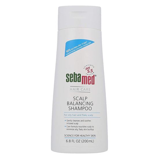 Picture of Sebamed Scalp Balancing Shampoo - Anti-Dandruff for Oily Hair & Flaky Scalp (200mL)
