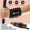 Picture of Kemket Power Weight Lifting Wrist Wraps-Red (Small)