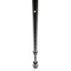 Picture of KemKet Easy Adjustable Folding Plain Black Colour Walking Stick Light weight
