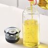 Picture of Aminno Oil Dispenser Bottle Oil & Vinegar Cruet 500ml With Pourers Spout Glass Olive Oil Bottles Wide Neck Easy to Fill & Clean Leakproof Oil Dispenser for Kitchen Olive Oil/Vinegar