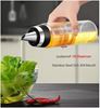 Picture of Aminno Kitchen High Borosilicate Glass Food Cooking Oil Vinegar Bottle 280 ml Measuring Cruet Lead-Free Glass Easy to Fill Oil Cruet Bottle for Cooking Dining