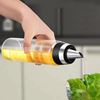 Picture of Aminno Kitchen High Borosilicate Glass Food Cooking Oil Vinegar Bottle 280 ml Measuring Cruet Lead-Free Glass Easy to Fill Oil Cruet Bottle for Cooking Dining