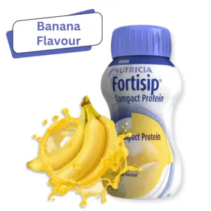 Nutricia Fortisip Compact Energy Drink Banana 4 x 125ml - Image 3