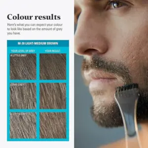 Just For Men Moustache & Beard Light Brown Dye M 25 - Image 5