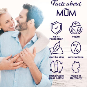Mum Deodorant Roll On Fresh Pink 50ml - Image 4