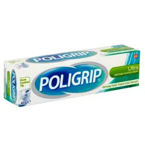 Poligrip Ultra Denture Fixative Cream 40g