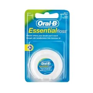 Oral-B Essential Floss Waxed Dental Floss Mint Taste 50m
