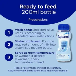 Aptamil 1 First Infant Milk 200ml - Image 4