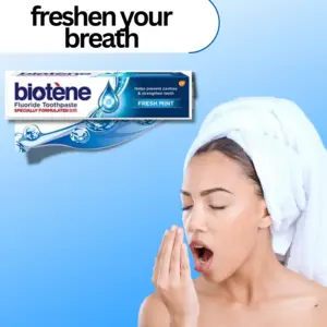 Biotene Flouride Toothpaste Fresh Mint 100ml - Image 4