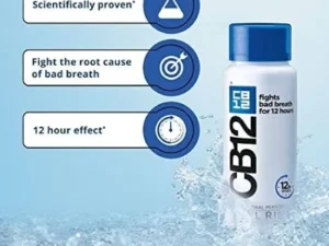 CB12 Mint-Menthol Mouthwash 250ml - Image 3