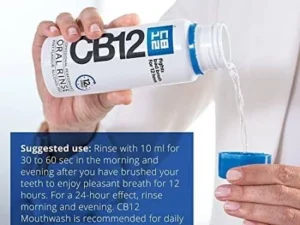 CB12 Mint-Menthol Mouthwash 250ml - Image 4