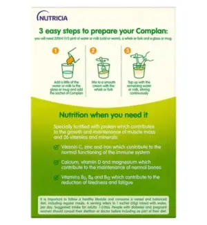 Complan Banana Sachets 4pack 55G - Image 3