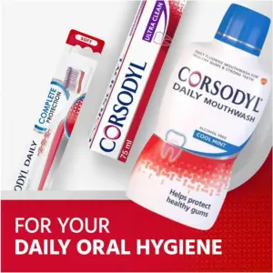 Corsodyl Daily Gum Care Mouthwash Mint 500ml - Image 4